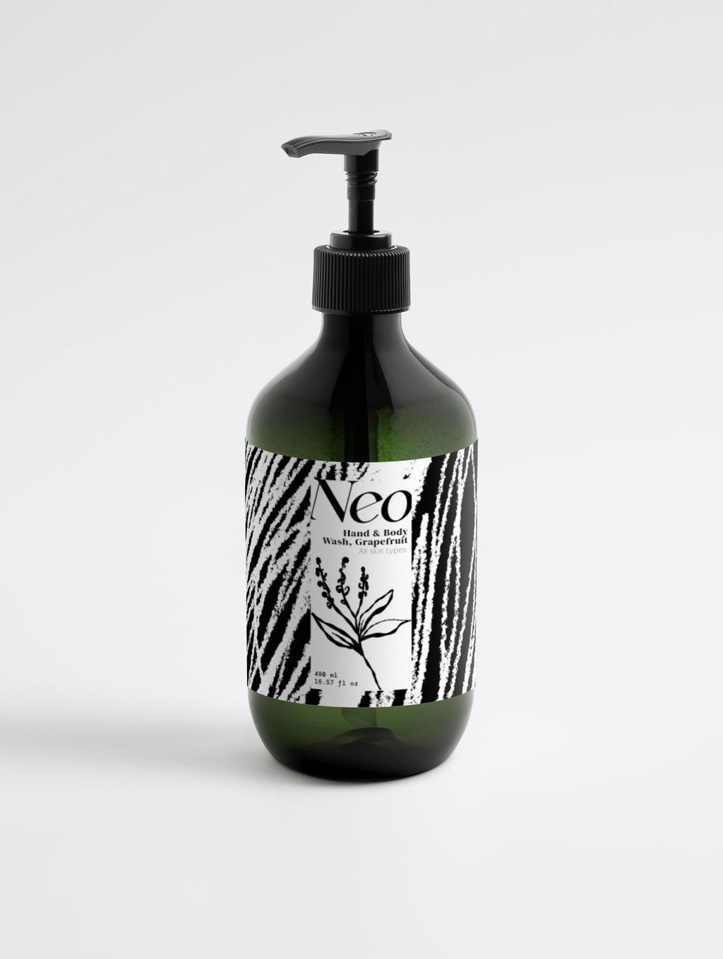 Grapefruit Hand & Body Wash – Gentle Hydrating Cleanser