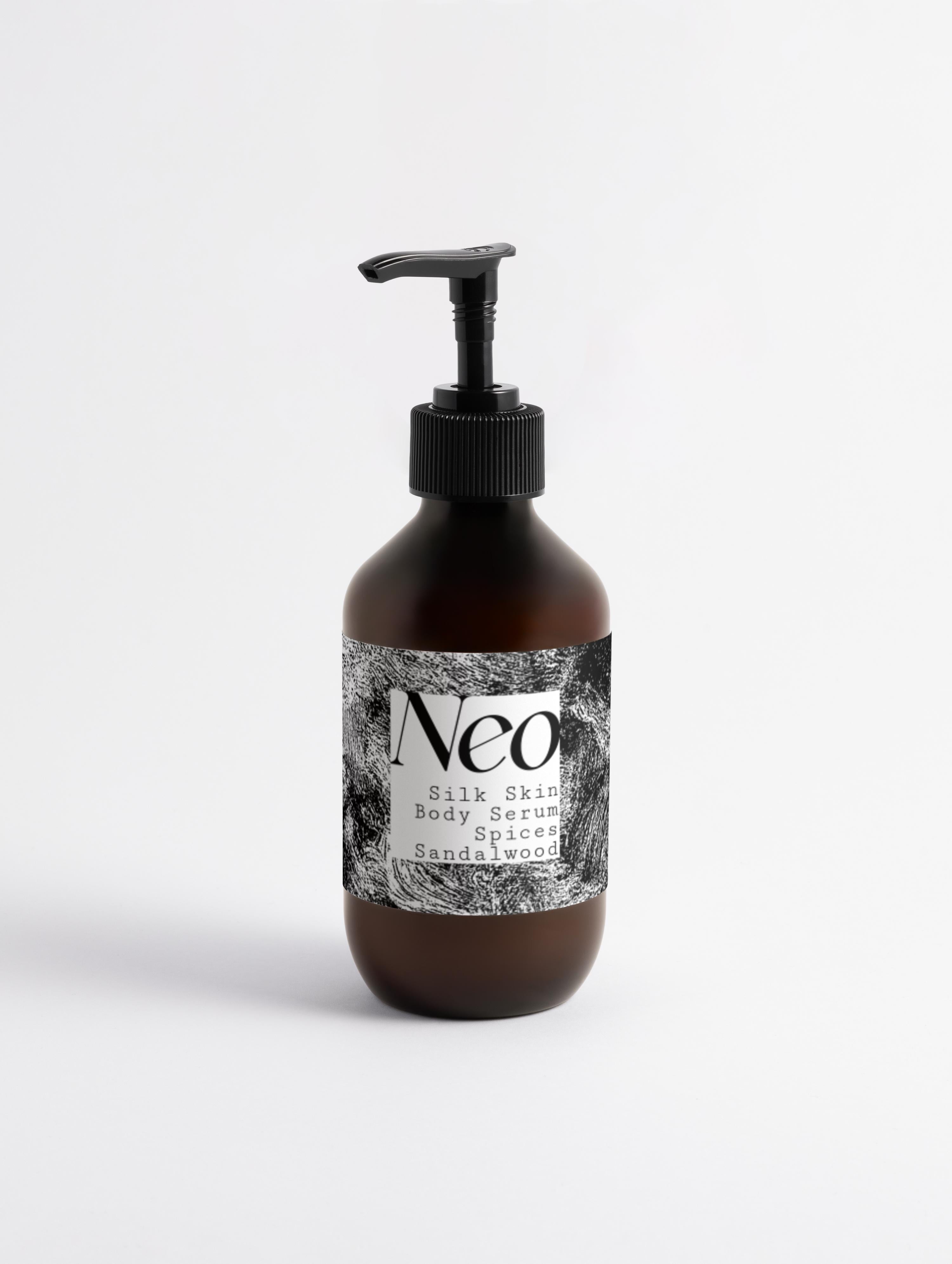 Neo Silk Skin Body Serum — Spices & Sandalwood | Deep Hydration & Velvety Radiance