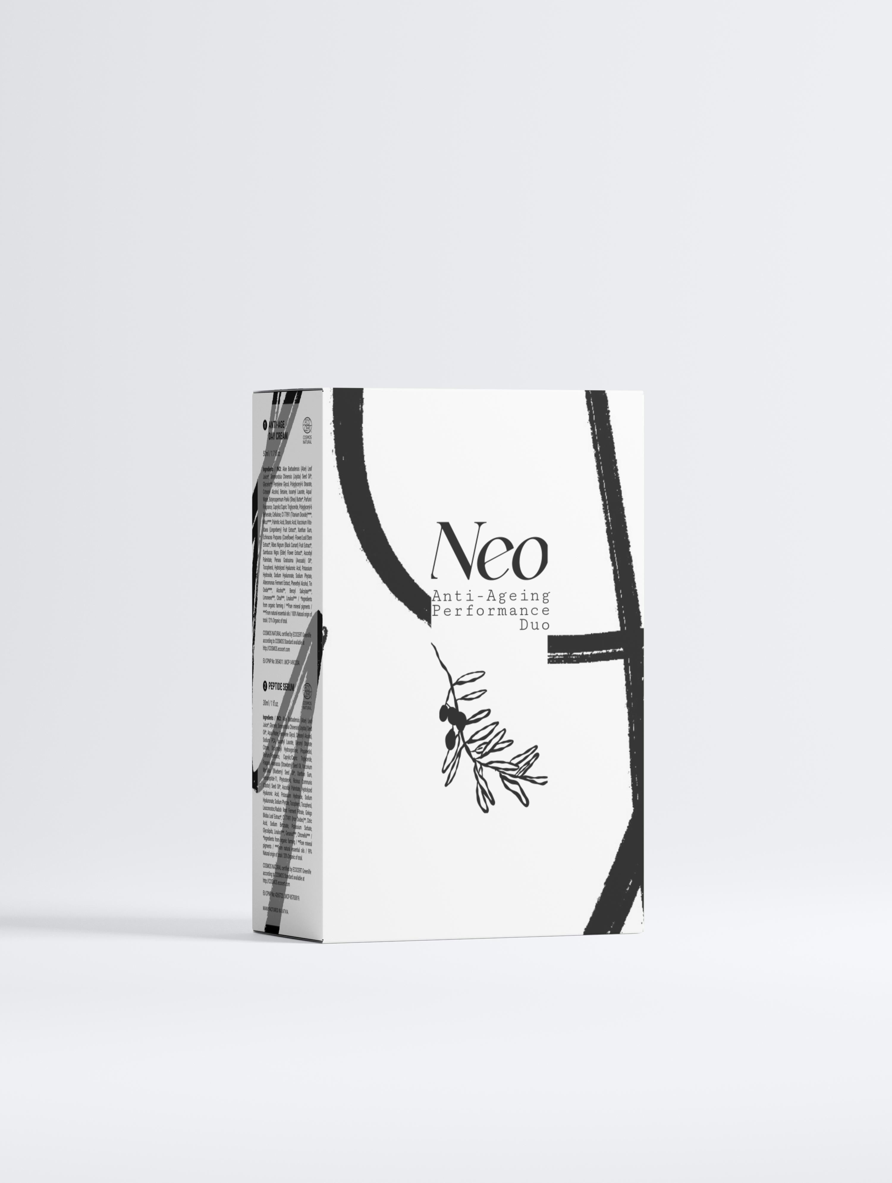 Neo Anti-Ageing Performance Duo — Peptide Serum & Day Cream for Firm, Smooth Skin