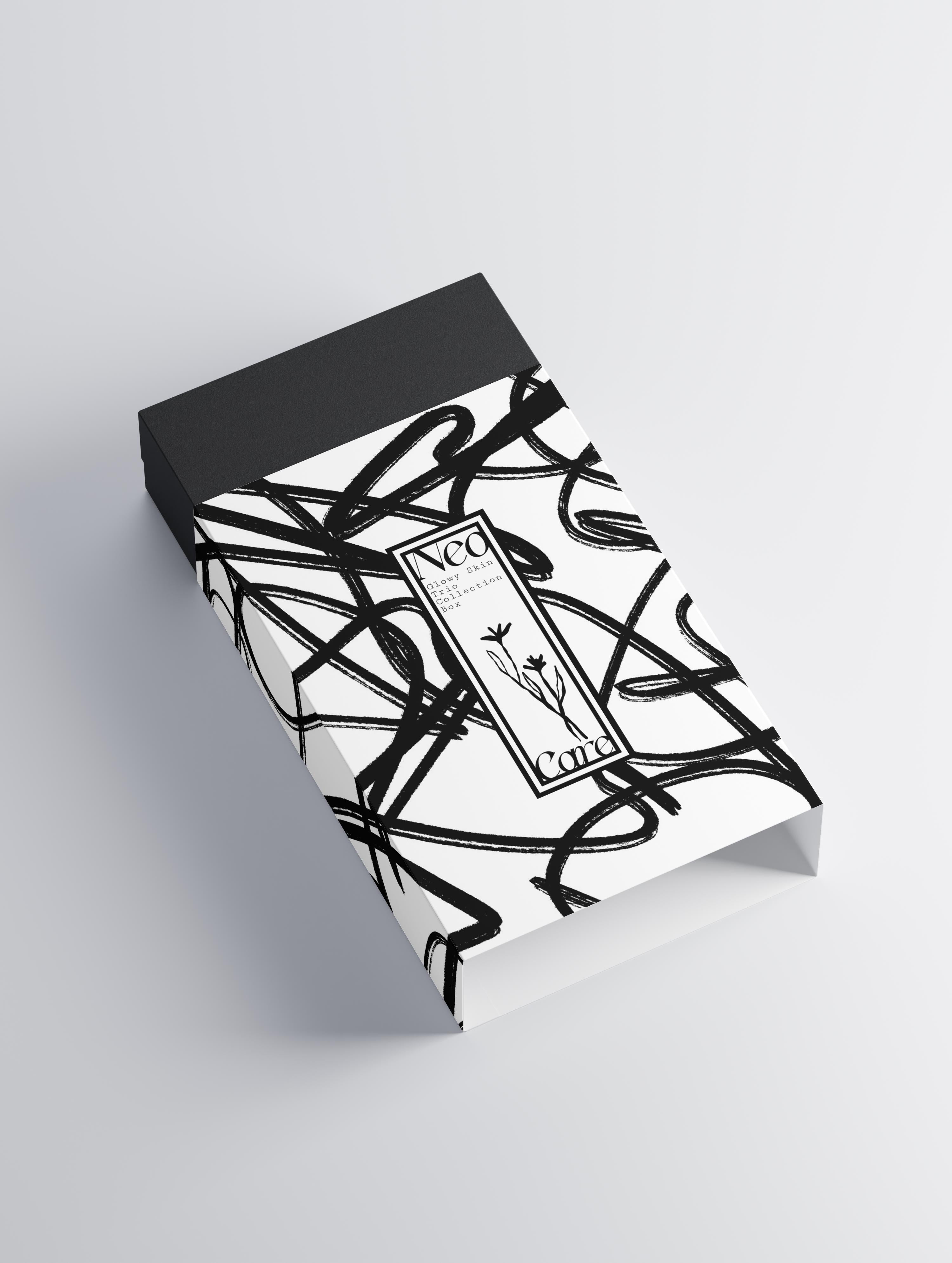 Neo Glowy Skin Trio Collection Box – Hydrating 3-Step Routine for Dewy, Radiant Skin