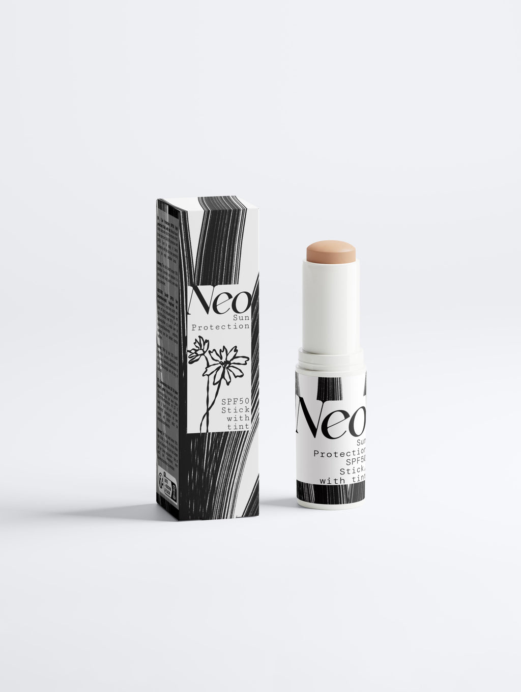 Neo Sun Protection SPF50 Tinted Stick — Invisible Shield & Natural Glow